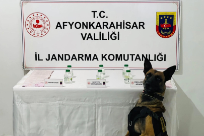 Afyon’da uyuşturucu operasyonu!